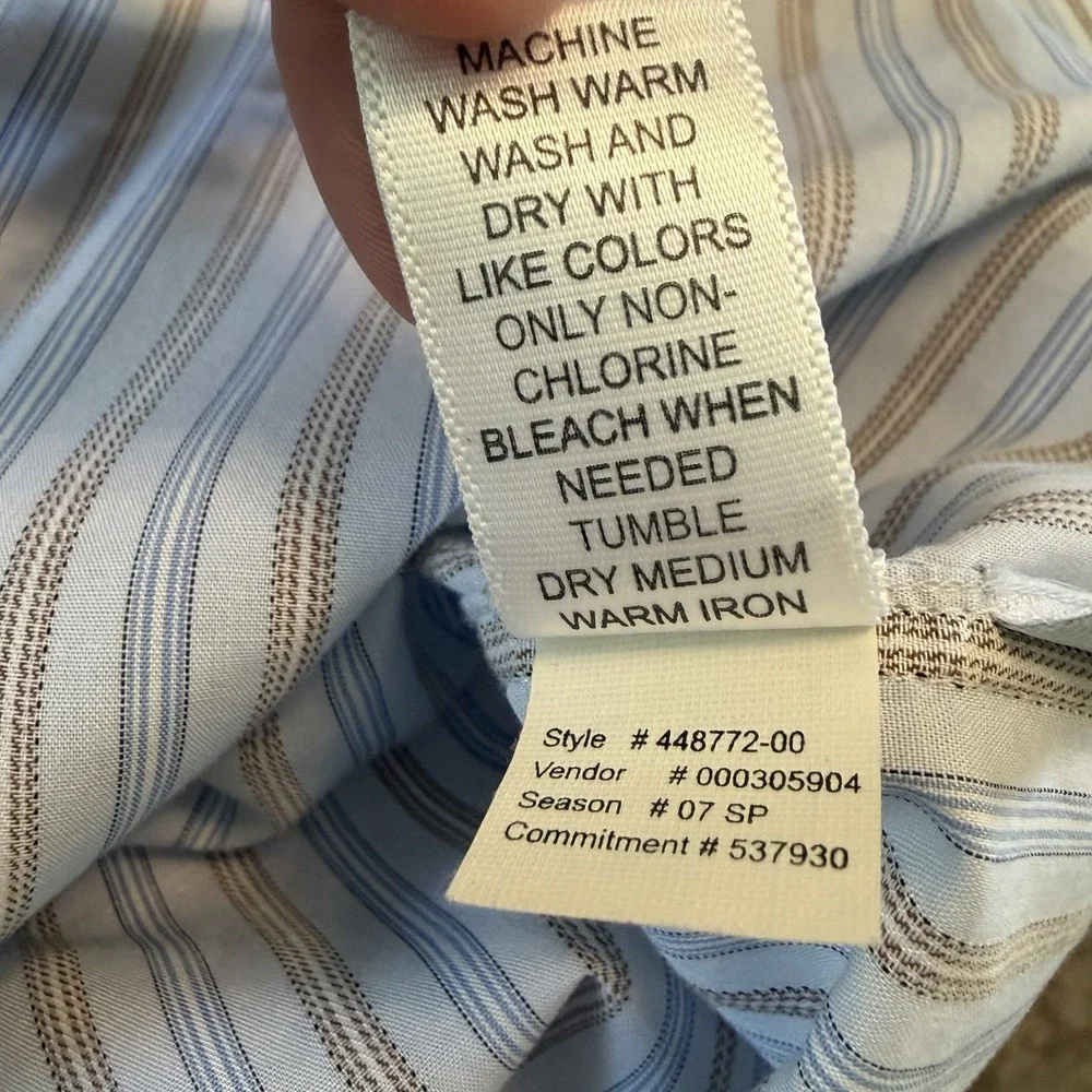 Lot Of 2 Banana Republic Men's Dress Button Down Printed Shirts 16-16 1/2 READ D